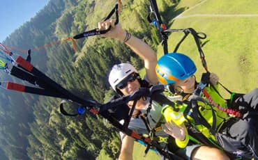 TANDEMFLIEGEN
 IN DER WILDSCHÖNAU